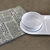 soup and sandwich plates set